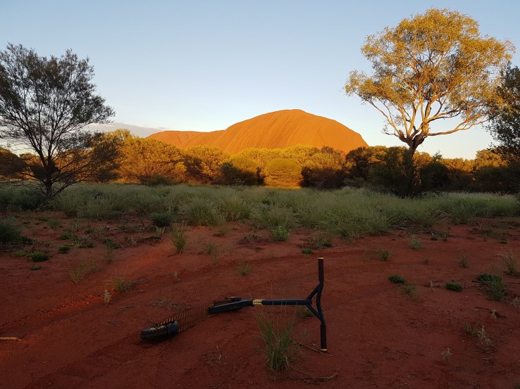 2017 Scooter at Uluru